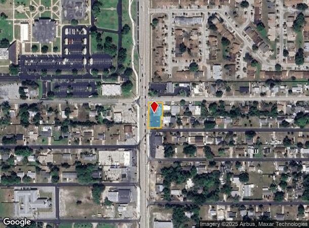  1496 Clearlake Rd, Cocoa, FL Parcel Map