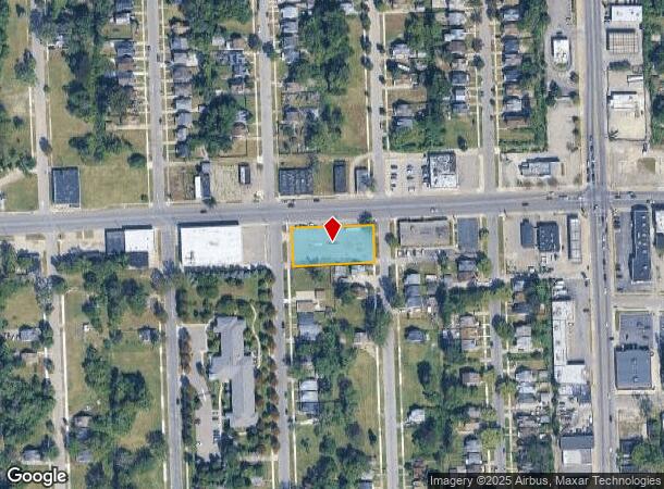  10201 Fenkell St, Detroit, MI Parcel Map