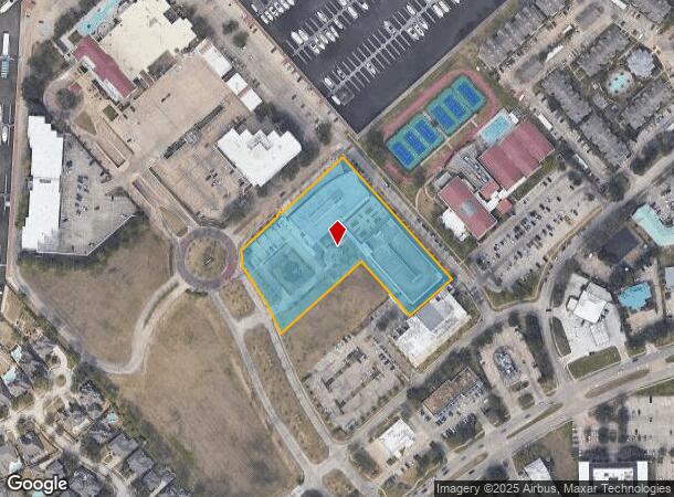  2600 S Shore Blvd, League City, TX Parcel Map