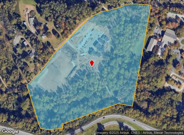 2010 Coram Deo Dr, Charlottesville, VA Parcel Map