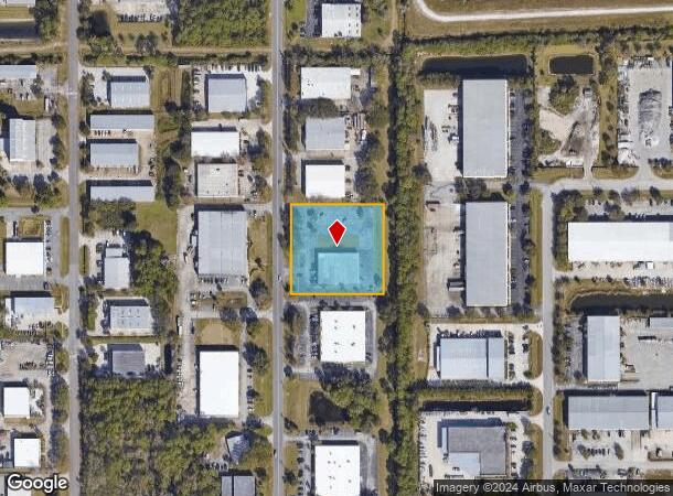  245 East Dr, Melbourne, FL Parcel Map