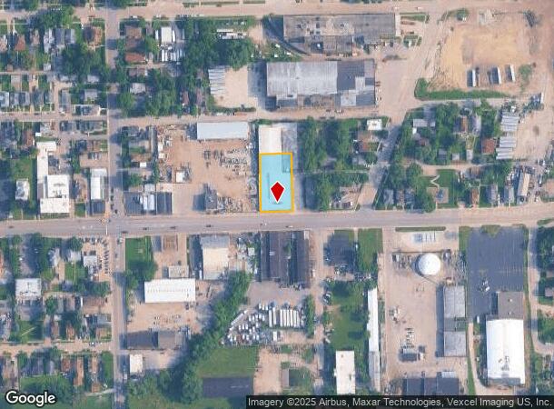  801 E Cass St, Joliet, IL Parcel Map