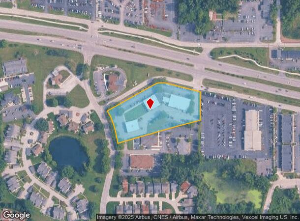 1651 Thornapple Cir, Valparaiso, IN Parcel Map