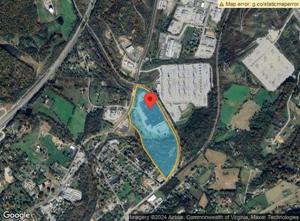  1796 Lee Hwy, Cloverdale, VA Parcel Map