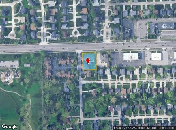  20555 W 12 Mile Rd, Southfield, MI Parcel Map