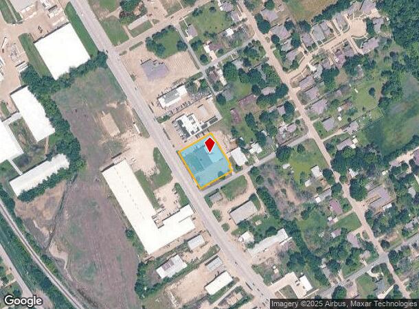 906 S Kaufman St, Ennis, TX Parcel Map
