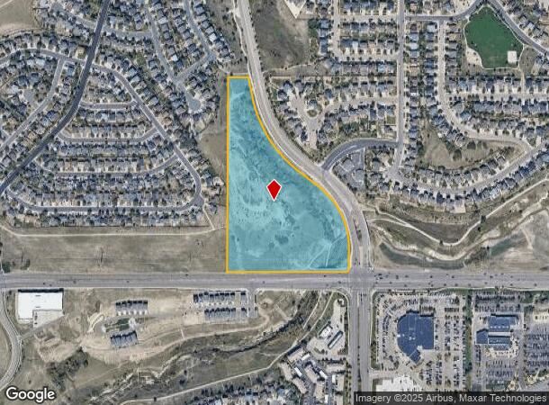 Austin Bluffs Pkwy, Colorado Springs, CO Parcel Map