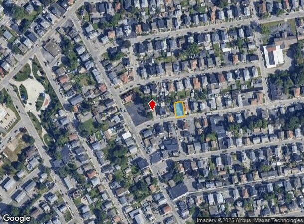  145 Chestnut St, Central Falls, RI Parcel Map