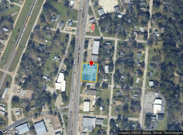 400 N Temple Dr, Diboll, TX Parcel Map