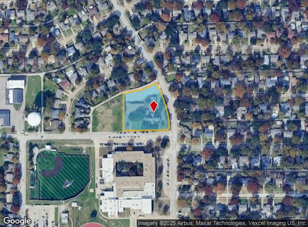 1300 Holly Dr, Richardson, TX Parcel Map