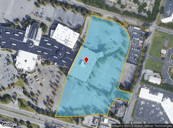 14025 Abercorn St, Savannah, GA Parcel Map