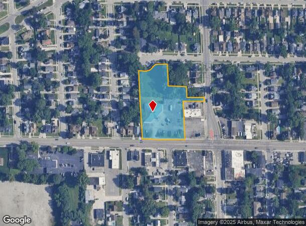 1263 Burton St Sw, Wyoming, MI Parcel Map