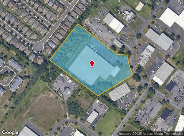  1907 Stout Dr, Warminster, PA Parcel Map