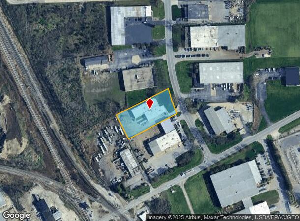  5035 Enterprise Blvd, Toledo, OH Parcel Map