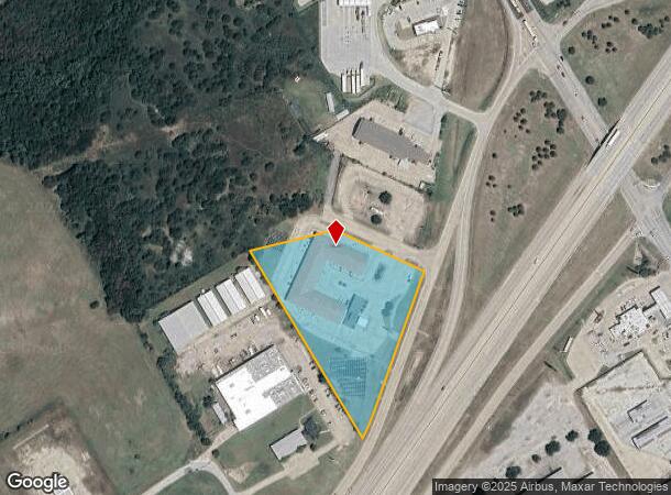  2018 S Hamilton Ln, Corsicana, TX Parcel Map