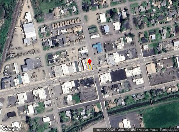 101 W Central Ave, Sutherlin, OR Parcel Map