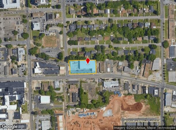  1001 Adams Ave, Montgomery, AL Parcel Map