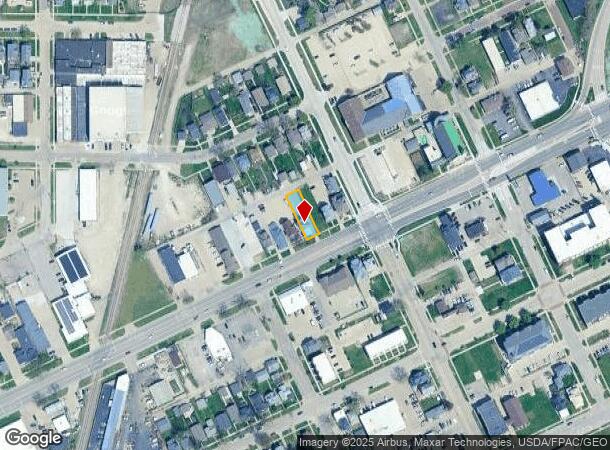  614 1St Ave Nw, Cedar Rapids, IA Parcel Map