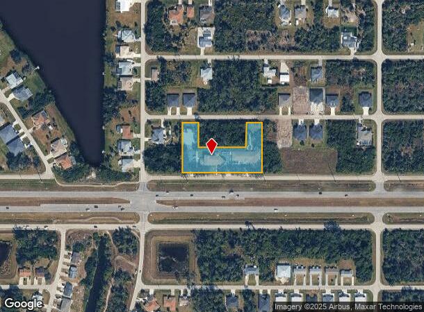 12034 N Access Rd, Port Charlotte, FL Parcel Map