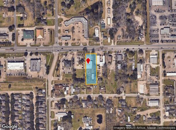  6010 Broadway St, Pearland, TX Parcel Map