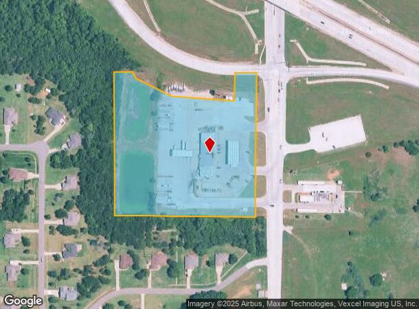 7501 S Choctaw Rd, Choctaw, OK Parcel Map