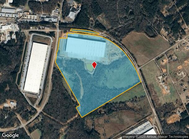 1365 E Hightower Trl, Social Circle, GA Parcel Map