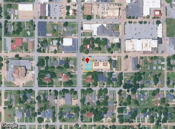 420 Maple St, Yukon, OK Parcel Map