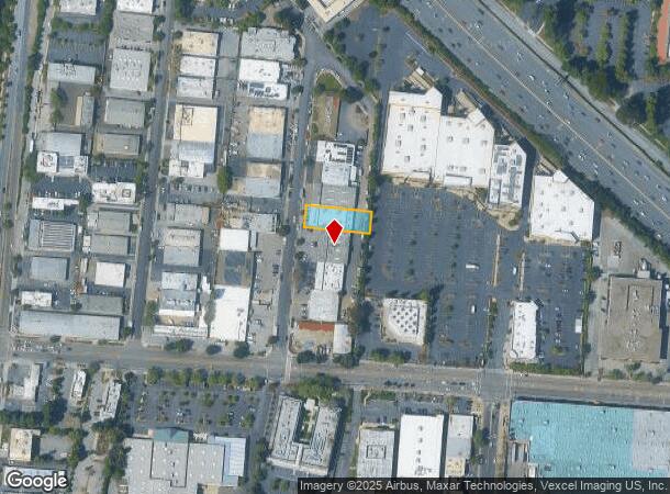 922 Industrial Ave, Palo Alto, CA Parcel Map