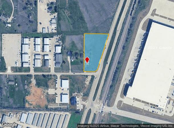 17503 Matany Rd, Justin, TX Parcel Map