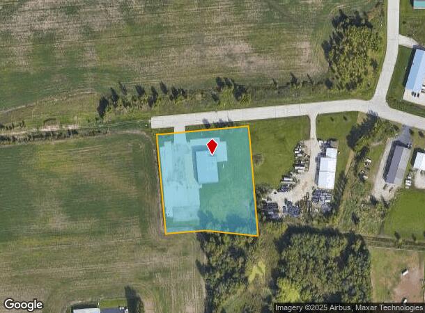 1081 Flightway Dr, De Pere, WI Parcel Map