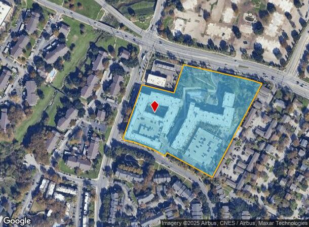  4711 E Riverside Dr, Austin, TX Parcel Map