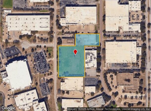 1900 Hurd Dr, Irving, TX Parcel Map