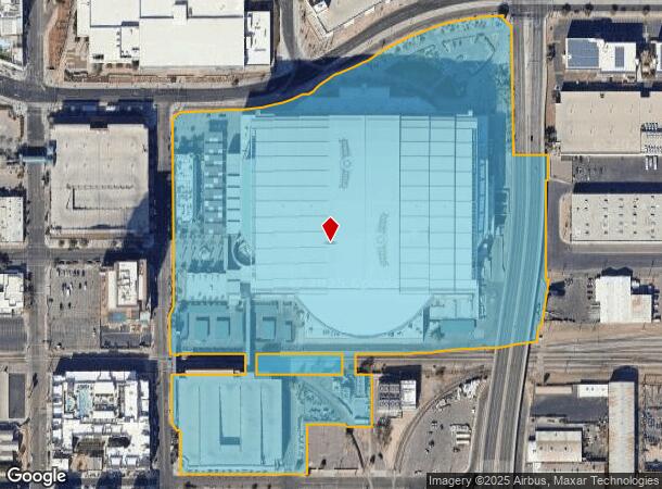  401 E Jefferson St, Phoenix, AZ Parcel Map