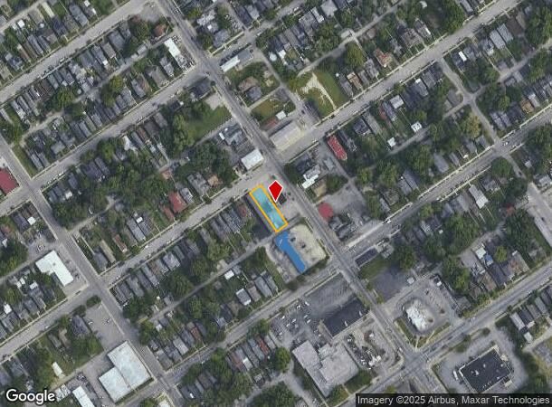  523 Vincennes St, New Albany, IN Parcel Map