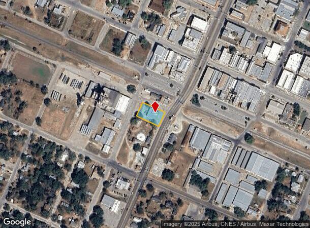 202 S Esplanade St, Cuero, TX Parcel Map