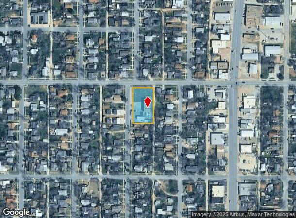  1101 Palm St, Abilene, TX Parcel Map