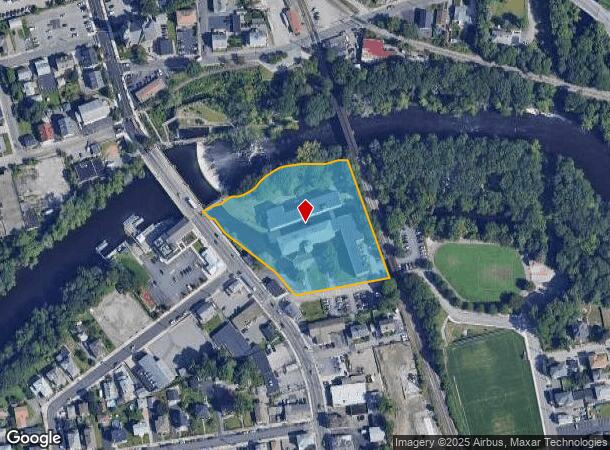  1485 High St, Central Falls, RI Parcel Map