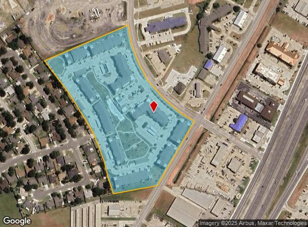 1825 Billy G Webb, Portland, TX Parcel Map