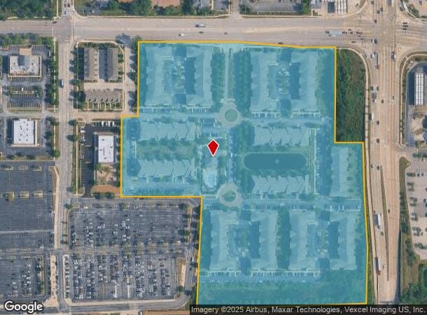 507 Railway Dr, Naperville, IL Parcel Map