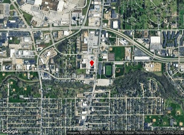  3566 N Brady St, Davenport, IA Parcel Map