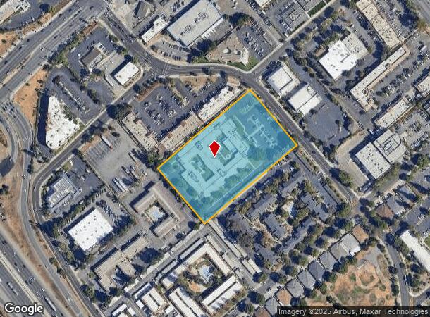  2501 Alvin Ave, San Jose, CA Parcel Map