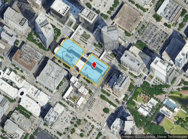  1300 Mckinney St, Houston, TX Parcel Map