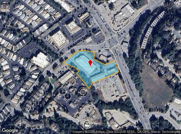 103 Whispering Pines Dr, Scotts Valley, CA Parcel Map