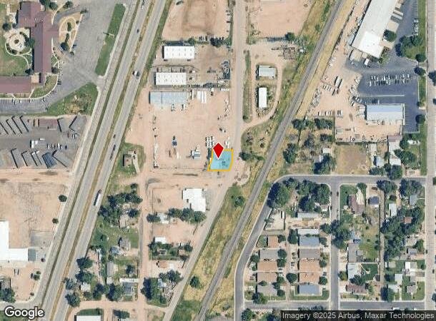  3419 State St, Evans, CO Parcel Map