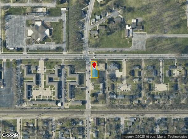  406 S 26Th St, South Bend, IN Parcel Map