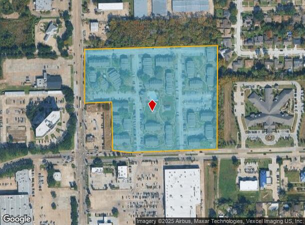 3700 Garth Rd, Baytown, TX Parcel Map