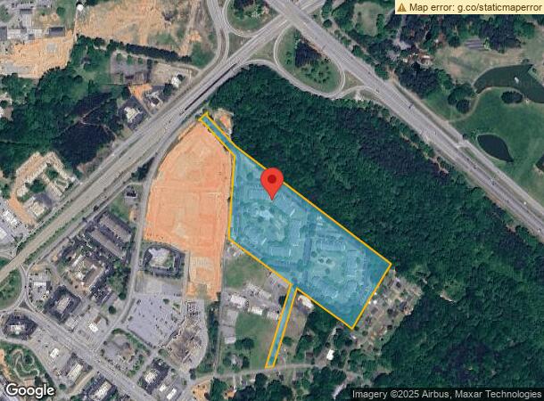  100 Mosspoint Cir, Spartanburg, SC Parcel Map