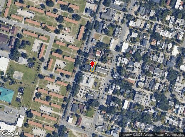  414 W Park Ave, Savannah, GA Parcel Map
