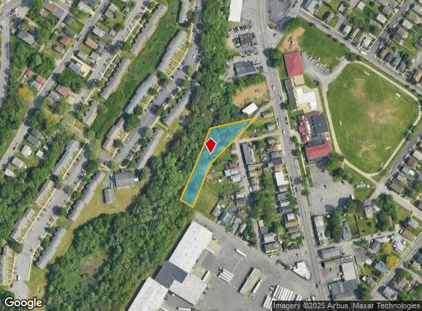  Diamond Ave, Scranton, PA Parcel Map