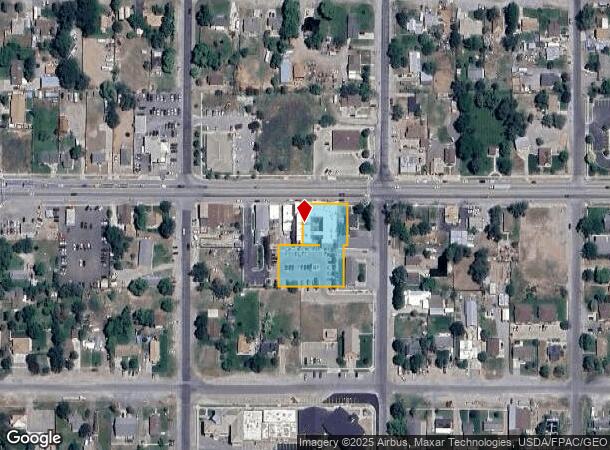  25 W Main St, Santaquin, UT Parcel Map